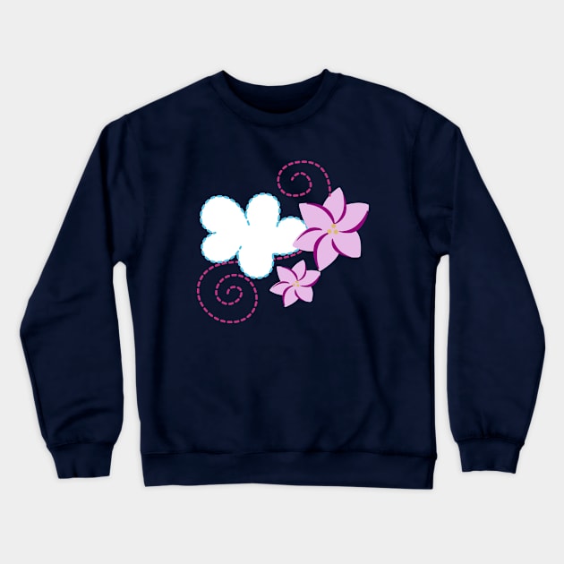 Lavender Cloud CM Crewneck Sweatshirt by CloudyGlow